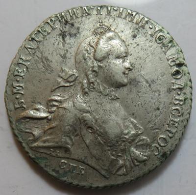 Rußland, Katharina II. 1762-1796 - Münzen und Medaillen
