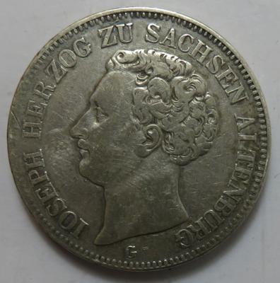 Sachsen-Altenburg, Joseph 1834-1848 - Münzen und Medaillen