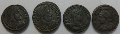 Spätrömer (4 Stück) - Münzen und Medaillen