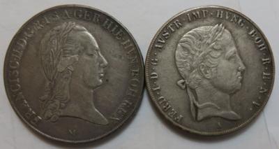 Taler (2 Stück AR) - Münzen und Medaillen