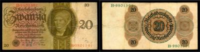 20 Reichsmark 1924 - Mince a medaile