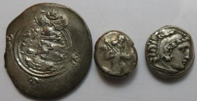 Antike (ca. 24 Stk., davon 5 AR) - Münzen und Medaillen