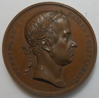 Ferdinand I., Wien, Schwanthalerbrunnen - Coins and medals