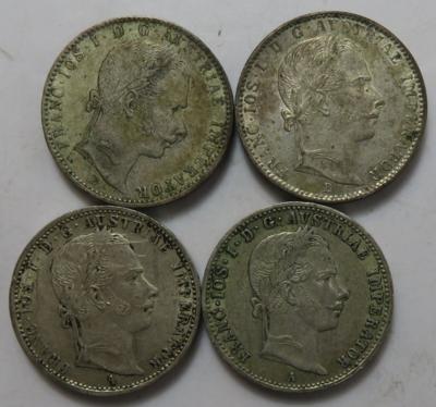 Franz Josef I. (ca. 28 Stk. AR) - Coins and medals