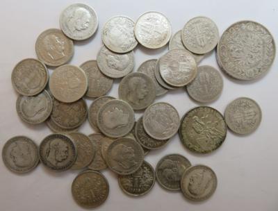 Franz Josef I. (ca. 36 Stk. AR) - Coins and medals
