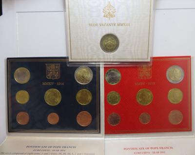 Franziskus seit 2013 (3 Stk.) - Mince a medaile