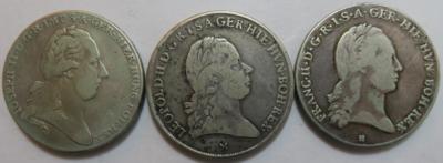 Josef II./Leopold II./Franz II. (3 AR) - Mince a medaile