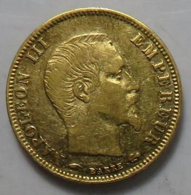 Napoleon III. 1852-1870 GOLD - Mince a medaile