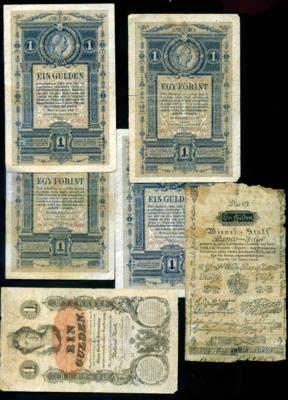 Papiergeld Österreich (6 Stk.) - Münzen und Medaillen