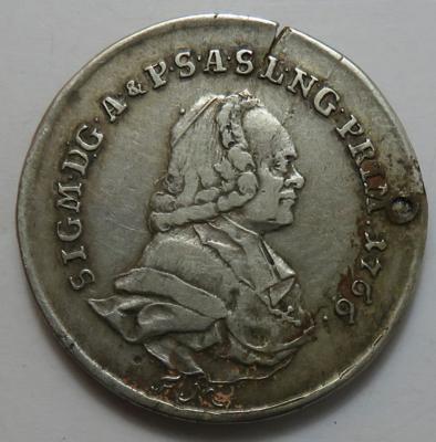 Sigismund v. Schrattenbach - Mince a medaile