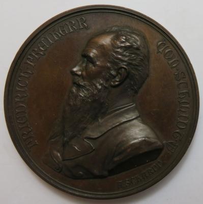 Wien, Dombaumeister Friedrich Freiherr von Schmidt - Münzen und Medaillen
