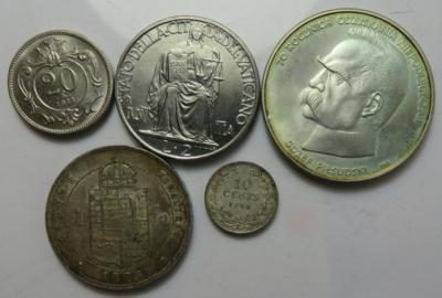 International (ca. 103 Stk, davon ca. 20 AR) - Coins and medals
