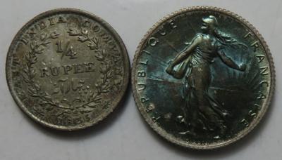 International (ca. 16 Stk. AR) - Münzen und Medaillen