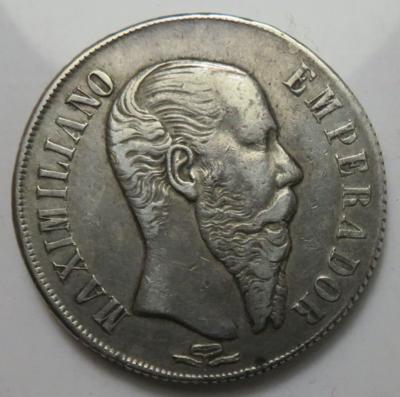Mexiko, Maximilian 1864-1867 - Coins and medals