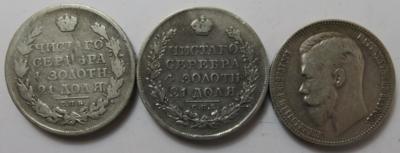 Russland (3 Stk. AR) - Mince a medaile