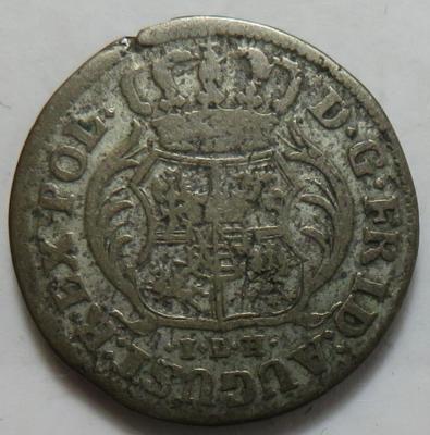 Sachsen, Albertinische Linie, Friedrich August I. 1694-1733 - Mince a medaile