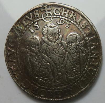 Sachsen, Christian II., Johann Georg I. und August 1591-1611 - Coins and medals