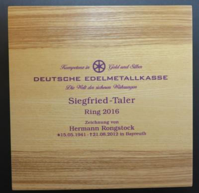 Siegfried Taler "Ring 2016" 32,15 Unzen - Münzen und Medaillen