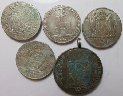 Altdeutschland / Deutschland ab 1871 (ca. 70 Stk., davon ca. 26 AR) - Münzen und Medaillen