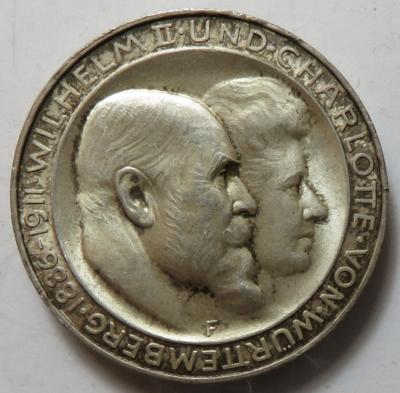 Deutsches Reich (ca. 19 Stk., davon 6 AR) - Monete e medaglie