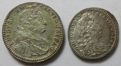 Karl VI. 1711-1740 (2 AR) - Münzen und Medaillen