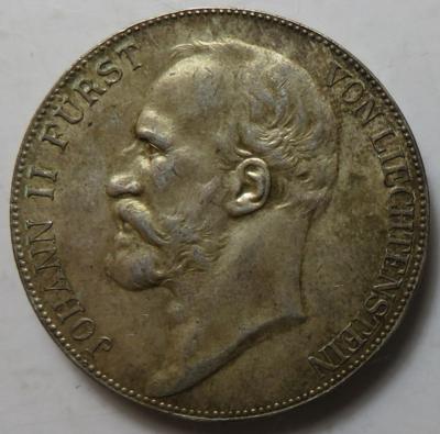 Liechtenstein, Johann II. 1858-1929 - Coins and medals