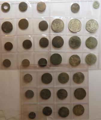 Nepal/Britisch Indien/Tibet (ca. 35 Stk. auch viel AR) - Coins and medals