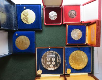 Niederösterreich (7 Stk., davon 3 AR) - Coins and medals