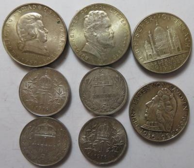 Österreich / Deutsches Reich (ca. 33 Stk. AR) - Monete e medaglie
