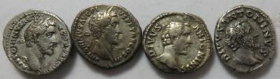 Antoninus Pius 138-161 (4 Stk. AR) - Monete e medaglie