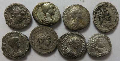 Caracalla 198-217 (8 Stk. AR) - Monete e medaglie