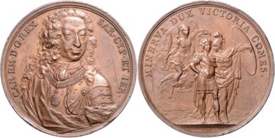 Kgr. Sardinien, Karl Emanuel III. 1730-1773 - Mince a medaile