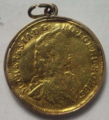 Maria Theresia 1740-1780 GOLD - Münzen und Medaillen