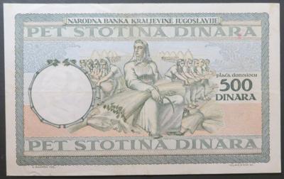 Papiergeld Jugoslawien (10 Stk.) - Monete e medaglie