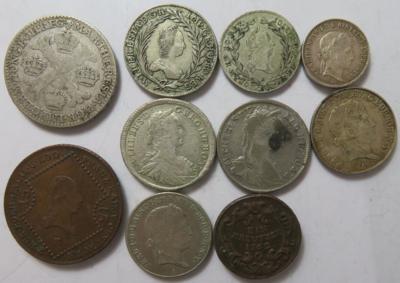 RDR/Österreich (10 Stk. meist AR) - Coins and medals
