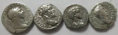 Römische Kaiserzeit (ca. 19 Stk., davon ca. 13 AR) - Monete e medaglie