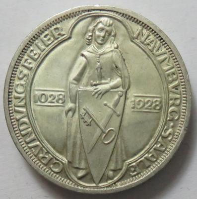 900 Jahre Naumburg - Mince a medaile