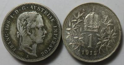 Franz Josef I. (ca. 24 Stk. AR) - Münzen und Medaillen