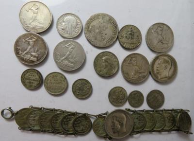 Polen/Rußland (ca. 17 Stk.) - Monete e medaglie