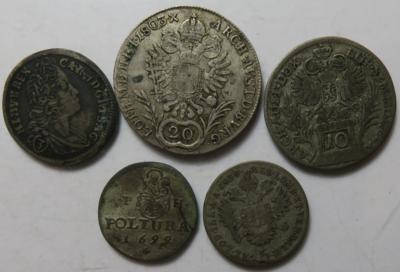 RDR/Österreich (ca. 37 Stk. auch einige AR) - Münzen und Medaillen