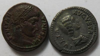 Römische Kaiserzeit (2 Stk., davon 1 AR) - Mince a medaile