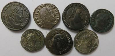Tetrarchie (7 Stk. AE) - Münzen und Medaillen