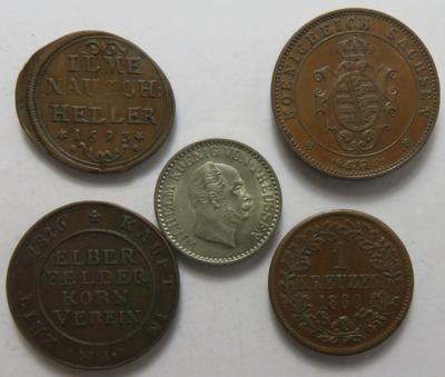 Altdeutschland d(ca. 46 Stk., davon 5 BIL) - Münzen und Medaillen