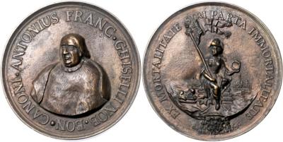 Bologna, Antonio Francesco Ghiselli 1634-1730 - Mince a medaile