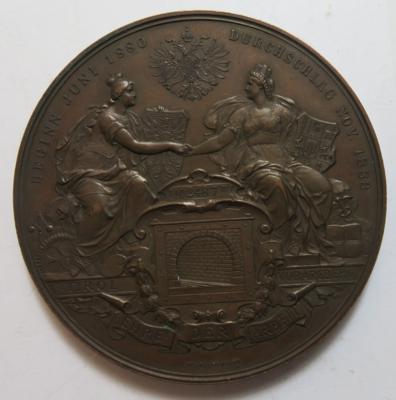 Durchschlag des Arlbergs - Münzen und Medaillen