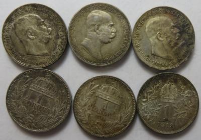 Franz Josef I. (ca. 68 Stk., davon ca. 64 AR) - Münzen und Medaillen