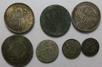 International (ca. 55 Stk., davon ca. 20 AR/BIL) - Münzen und Medaillen