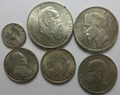 International (ca. 56 Stk., davon ca. 25 AR) - Münzen und Medaillen