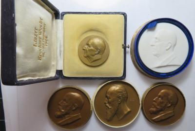 Medaillen (5 Stk.) - Münzen und Medaillen
