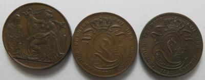 Niederlande/Belgien (12 Stk., davon 10 AR) - Münzen und Medaillen